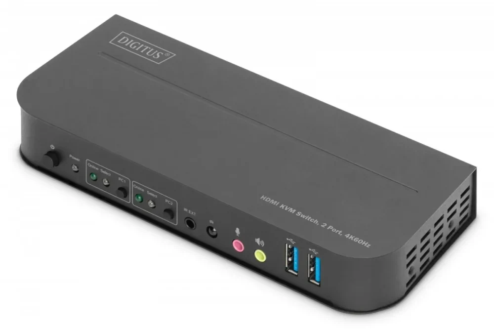 Digitus KVM switch - 2 ports DS-12874