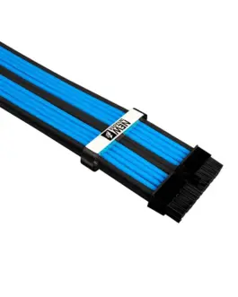 1stPlayer комплект удължителни кабели Custom Modding Cable Kit Black/Blue - ATX24P EPS PCI-e -