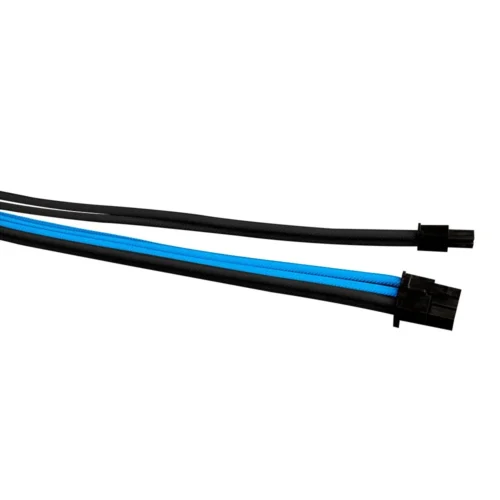 Alternative view of 1stPlayer комплект удължителни кабели Custom Modding Cable Kit Black/Blue - ATX24P, EPS, PCI-e - BBL-001