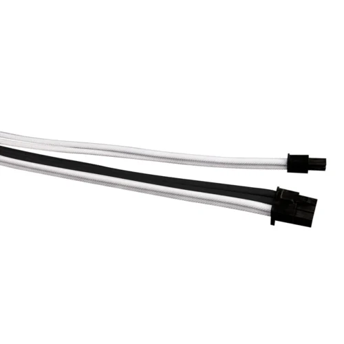 Alternative view of 1stPlayer комплект удължителни кабели Custom Modding Cable Kit Black/White - ATX24P, EPS, PCI-e - BKW-001