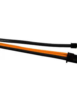 Alternative view of 1stPlayer комплект удължителни кабели Custom Modding Cable Kit Black/Orange - ATX24P, EPS, PCI-e - BOR-001