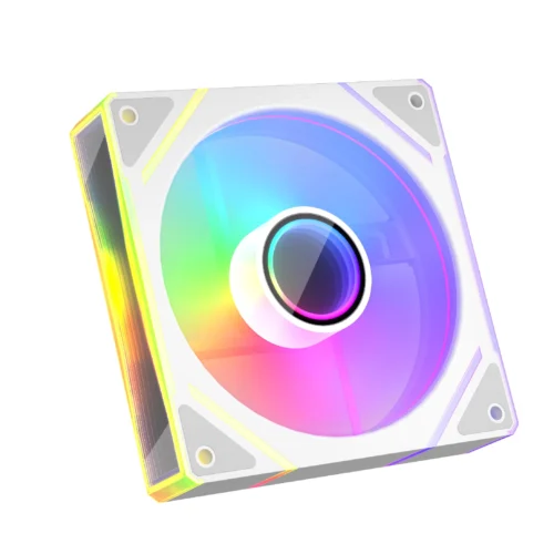 Alternative view of 1stPlayer вентилатор Fan 120mm FC7-WH - Infinity Mirror ARGB - White