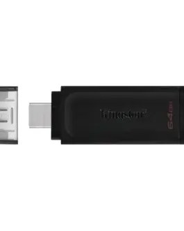 Alternative view of USB памет Kingston 64GB USB-C 3.2 Gen 1 DataTraveler 70