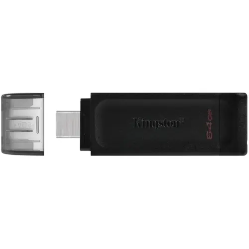 Alternative view of USB памет Kingston 64GB USB-C 3.2 Gen 1 DataTraveler 70