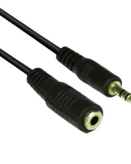 VCom Аудио Кабел 3.5mm Stereo M / F - CV202-5m