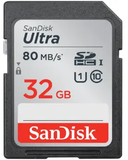 Карта памет SanDisk Ultra 32GB SDHC Memory Card 120MB/s