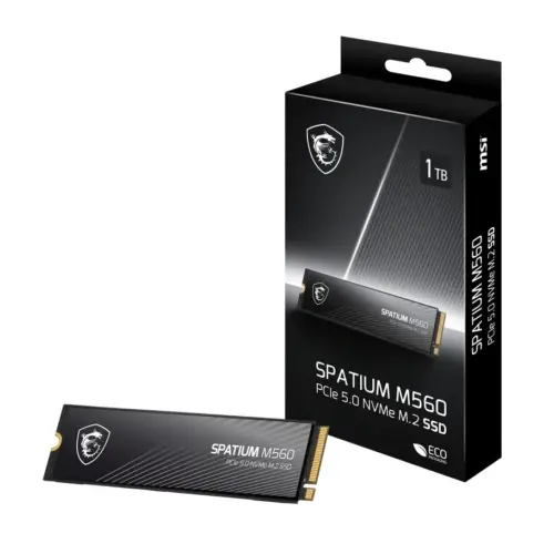 MSI SSD SPATIUM M560 1TB M.2 PCIe 5.0 10200/8400MB/s