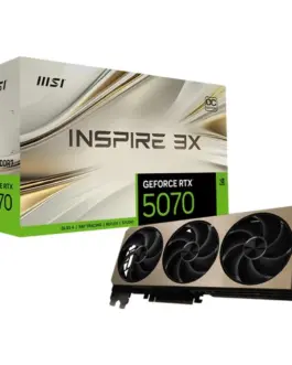 MSI видео карта GeForce RTX 5070 12G INSPIRE 3X OC