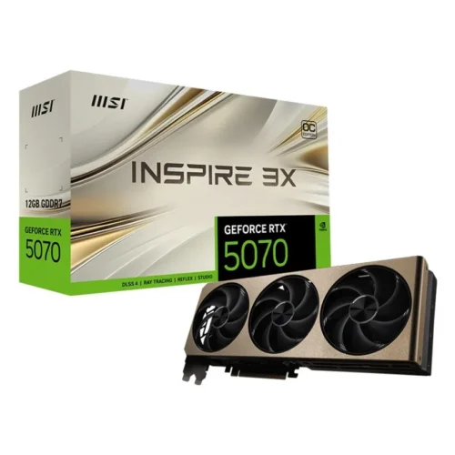 MSI видео карта GeForce RTX 5070 12G INSPIRE 3X OC