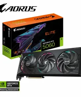 Alternative view of Gigabyte видео карта AORUS GeForce RTX 5060 ELITE 8GB 128BIT GDDR7 HDMI/DP