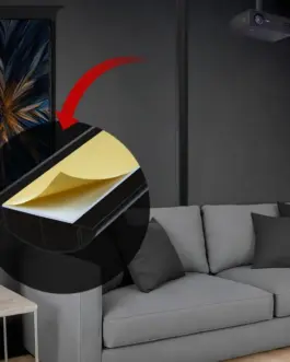 Alternative view of Maclean Cover strip MC-814 B aluminum, черен