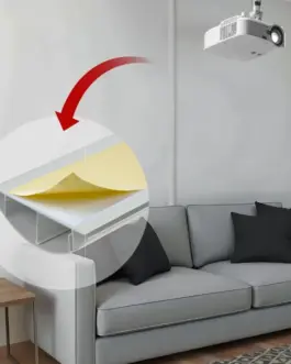 Alternative view of Maclean Aluminum кабел masking strip, silver MC-814 S