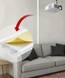 Alternative view of Maclean Aluminum masking strip бял, MC-814 W