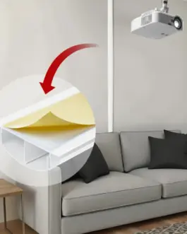 Alternative view of Maclean Aluminum masking strip бял, MC-814 W