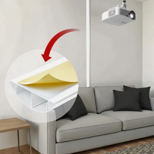 Alternative view of Maclean Aluminum masking strip бял, MC-814 W