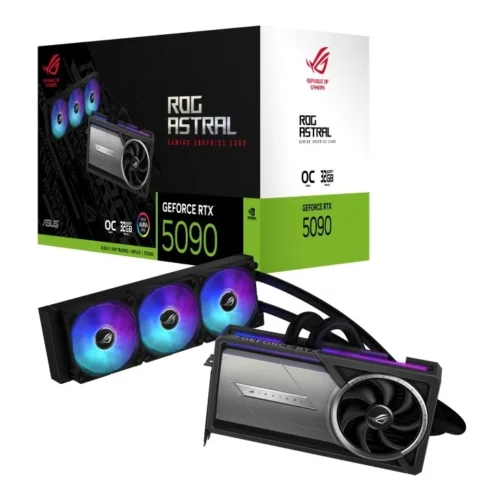 Asus видео карта GeForce RTX 5090 ROG ASTRAL LC GAMING OC 32GB GDDR7 512 BIT