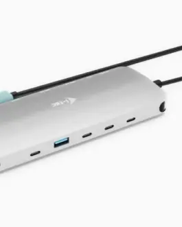 Alternative view of i-tec i-tec USB-C Metal Nano 3x Display Dock (HDMI+U