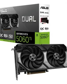 Asus видео карта GeForce RTX 5060 Ti Dual OC 8GB GDDR7 128BIT HDMI/3DP