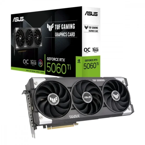 Asus видео карта GeForce RTX 5060 Ti TUF OC 16GB GDDR7 128BIT HDMI/3DP