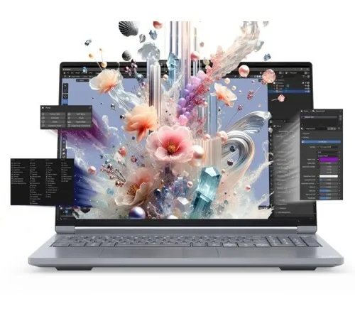 Alternative view of Lenovo Лаптоп ThinkBook 16p G6 21R0001SPB W11Pro Ultra 7 255HX/2x16GB/1TB/RTX 5060 8GB/16.0 WUXGA/Luna сив/1YR Premier WHB + 3YR OS + CO2 Offset