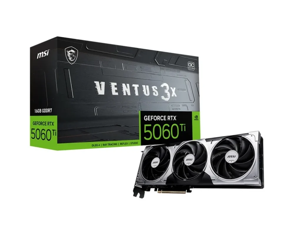 MSI видео карта GeForce RTX 5060 8G VENTUS 2X OC