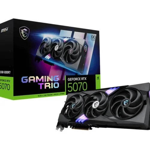 MSI видео карта GeForce RTX 5070 12G GAMING TRIO OC GDDR7 192bit HDMI/3DP