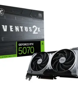 MSI видео карта GeForce RTX 5070 12G VENTUS 2X OC GDDR7 192bit HDMI/3DP