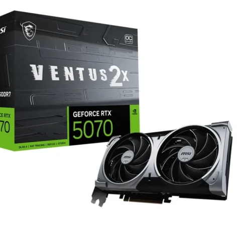 MSI видео карта GeForce RTX 5070 12G VENTUS 2X OC GDDR7 192bit HDMI/3DP