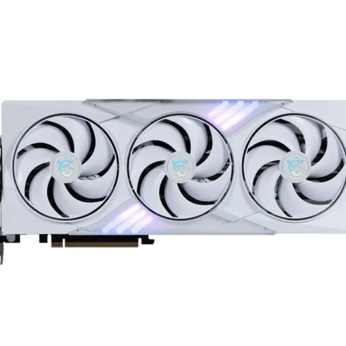 Alternative view of MSI видео карта GeForce RTX 5080 GAMING TRIO OC бял 16G GDDR7 256bit
