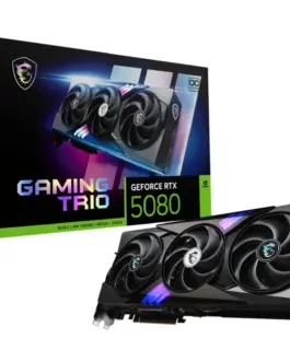 MSI видео карта GeForce RTX 5080 GAMING TRIO OC 16G GDDR7 256bit 3DP/HDMI