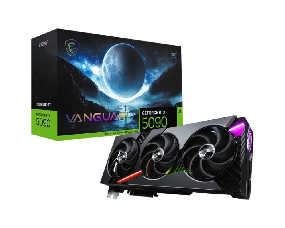 MSI видео карта GeForce RTX 5090 32G VANGUARD SOC