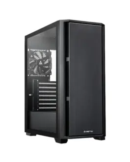 Chieftec кутия за компютър AS-02B-TG-OP Midi Tower черен