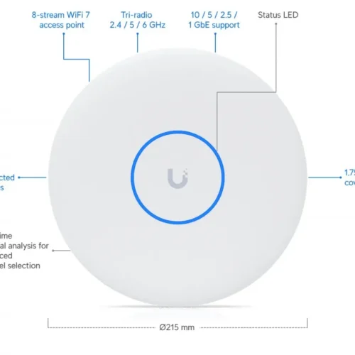 Alternative view of UBIQUITI Ubiquiti Punkt dostepow y U7-Pro-XG
