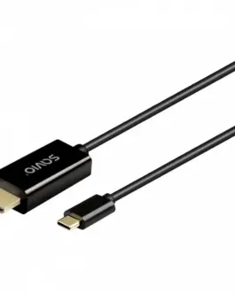 Alternative view of Savio USB-C to HDMI кабел SAVIO