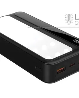 Rebeltec външна батерия P20 LCDPD LAMP 20 000mAh