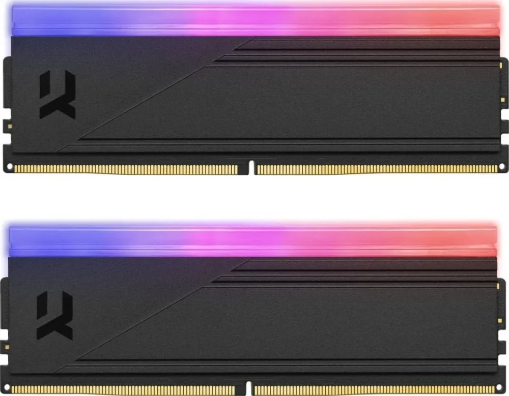 GOODRAM памет DDR5 IRDM RGB 32GB(2*16GB) /6400 CL32 черен