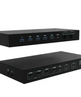 i-tec Stacja dokująca USB-C KVM Dock PRO Three Hosts Dual Video 2x Power Delivery max 92W