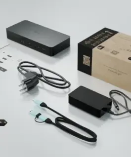 Alternative view of i-tec Universal Intelligent Dual Display Docking Station Power Delivery 100W