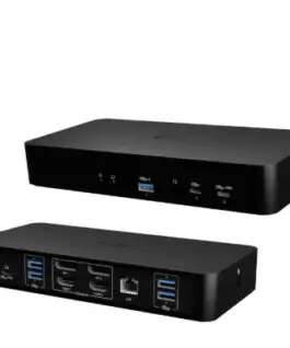 i-tec Universal Intelligent Dual Display Docking Station Power Delivery 100W