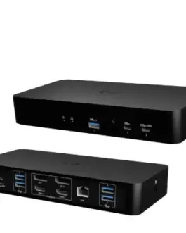 i-tec Universal Intelligent Dual Display Docking Station Power Delivery 100W