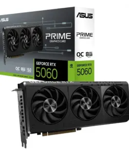 Asus видео карта GeForce RTX 5060 PRIME OC 8GB GDRR7 128BIT HDMI/3DP