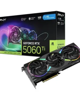 PNY видео карта GeForce RTX 5060 Ti 16GB RGB VCG5060T16TFXXPB1-O
