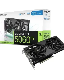 PNY видео карта GeForce RTX 5060 Ti 16GB OC VCG5060T16DFXPB1-O