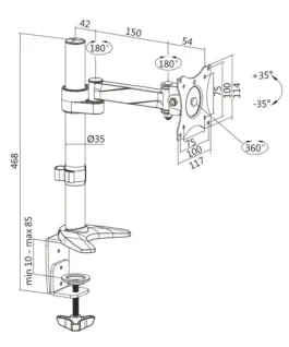 LogiLink Monitor mount 13-27