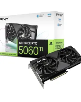PNY видео карта GeForce RTX 5060 Ti 16GB RGB VCG5060T16TFXXPB1-O