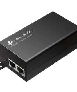 TP-LINK Injector адаптер Omada 2.5G PoE+ PORT: 1× 2.5G PoE Port 1× 2.5G Non-PoE Port