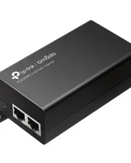 TP-LINK Injector адаптер Omada 2.5G PoE+ PORT: 1× 2.5G PoE Port 1× 2.5G Non-PoE Port
