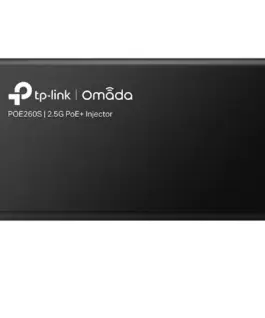 Alternative view of TP-LINK Injector адаптер Omada 2.5G PoE+ PORT: 1× 2.5G PoE Port, 1× 2.5G Non-PoE Port POE260S