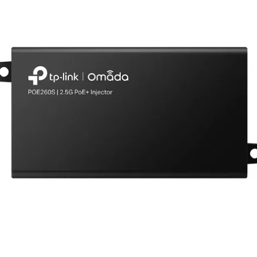 Alternative view of TP-LINK Injector адаптер Omada 2.5G PoE+ PORT: 1× 2.5G PoE Port, 1× 2.5G Non-PoE Port