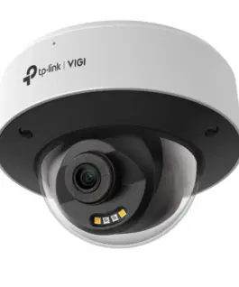 TP-LINK VIGI 8MP Full-Color Dome Network Camera Dome 8MP 4mm Fixed Lens 1/2.7 Progressive Scan CMOS